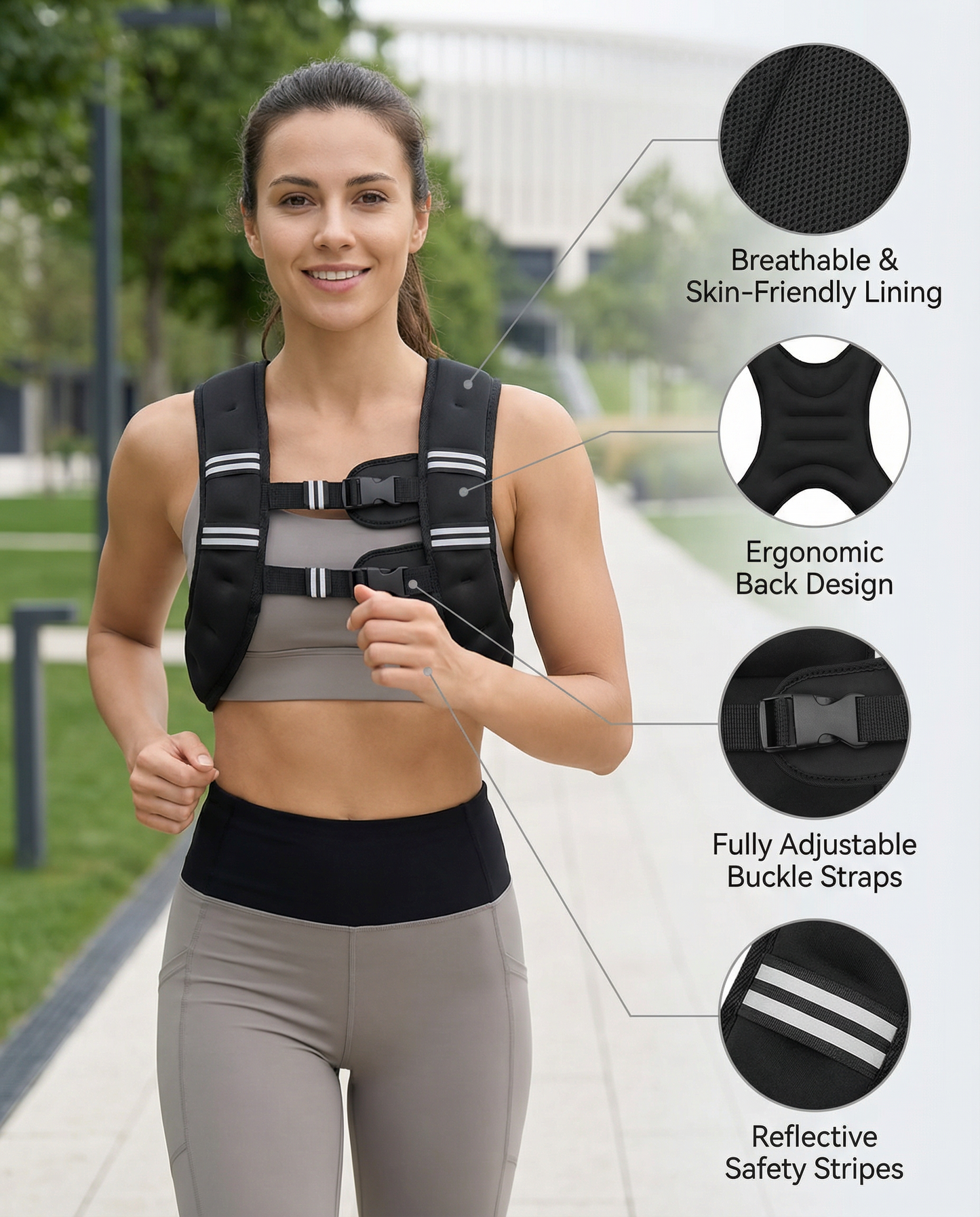 Baseline Wear™ Slim Weighted Vest